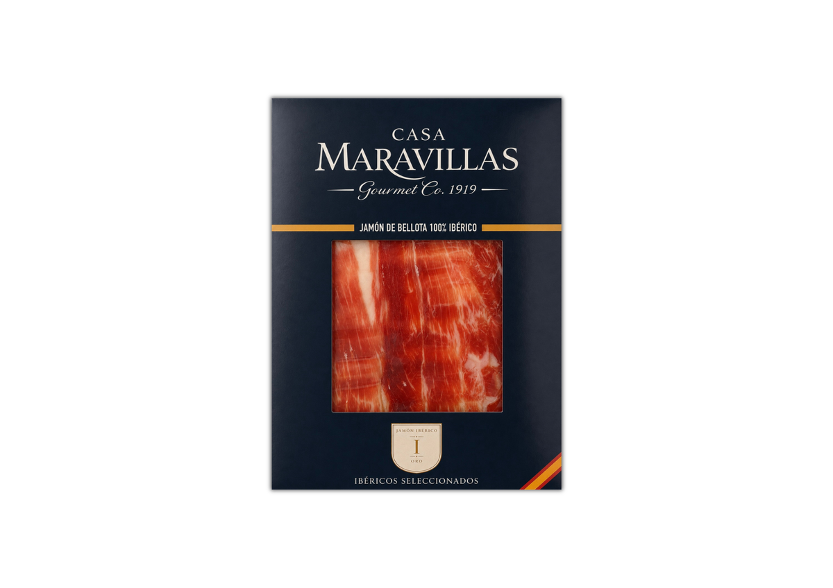 Jamón Bellota 100% Ibérico — Loncheado