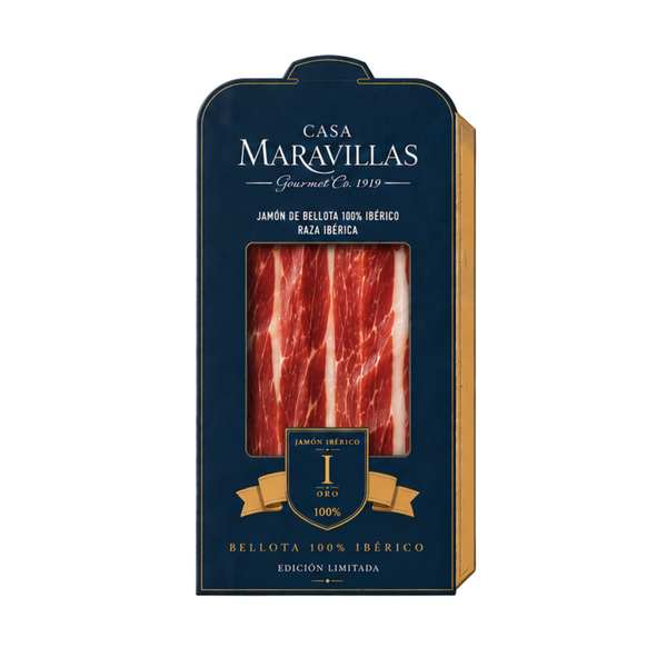 100% Iberian Acorn-fed Ham — Hand-Carved