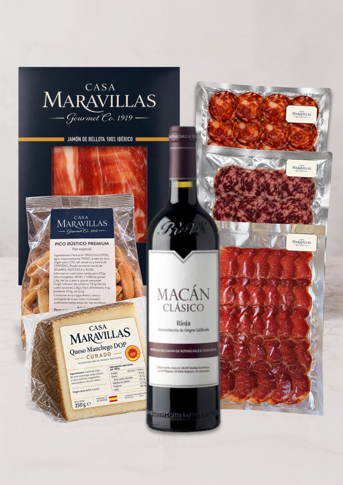 100% Iberian Acorn Ham Pack