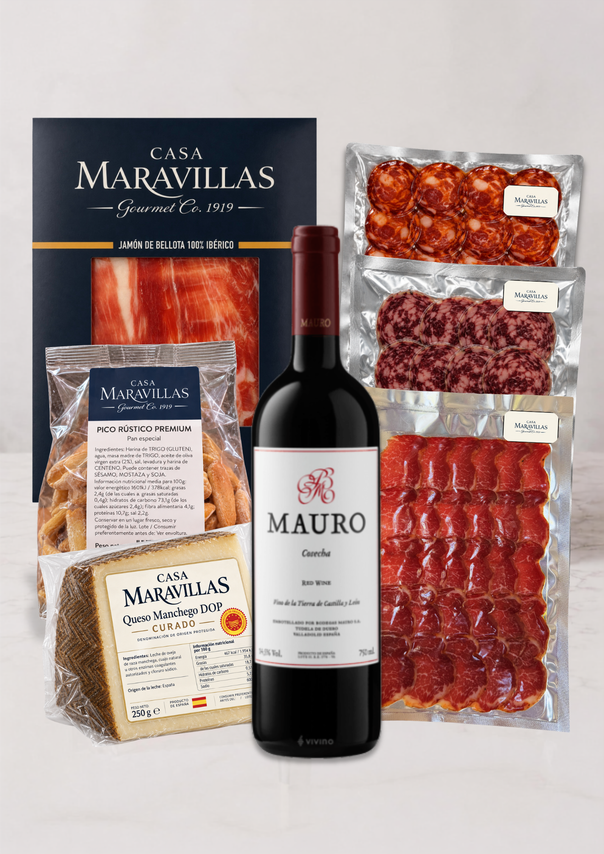 100% Iberian Acorn Ham Pack